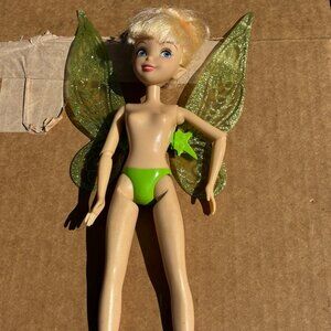 Disney Store Fairies Tinkerbell Wings Flutter Wings Fairies Doll